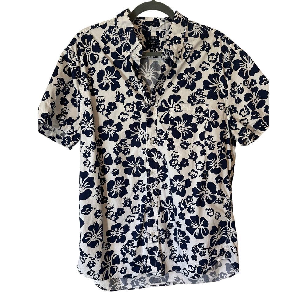 J Crew Hawaiian Shirt Men J Crew Hawaiian Shirt Hawaiian